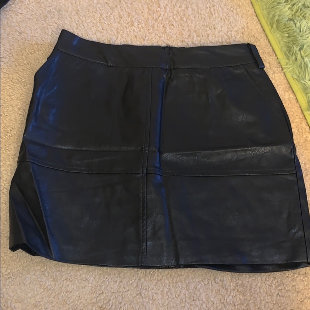 Leather Skirt